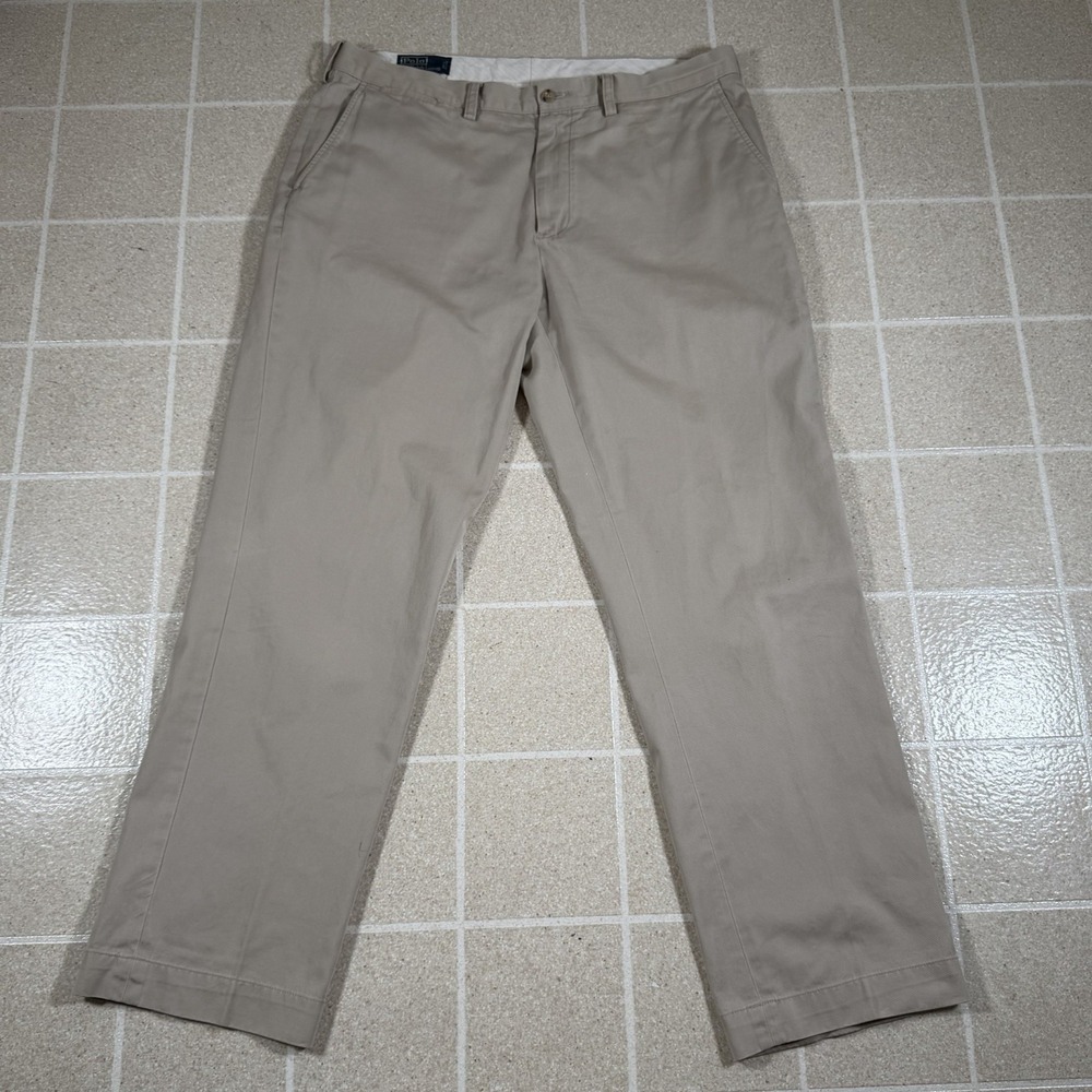 Vintage Polo Ralph Lauren Preston Pant-Size 36x32 Chino Classic Cotton Preppy